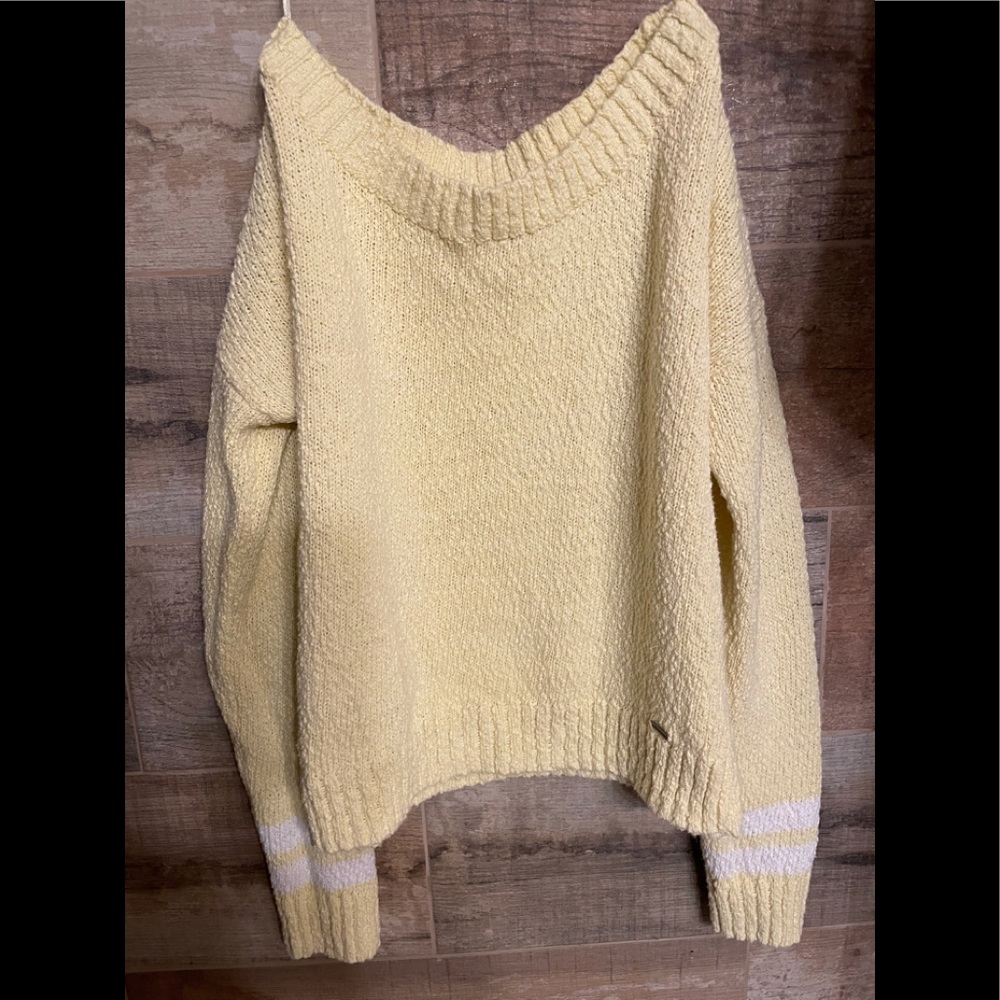Hollister Cold Shoulder Sweater